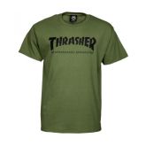 Thrasher Skate Mag Short Sleeve Tee Army Green - Πράσινος - Κοντομάνικο μπλουζάκι