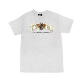 Thrasher Skate Mag Fortune Logo Short Sleeve Tee - Γκρί - Κοντομάνικο μπλουζάκι