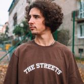 The Streets Brown Tee - καφέ - Κοντομάνικο μπλουζάκι