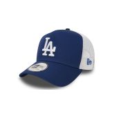 New Era LA Dodgers Clean Blue A-Frame Trucker Cap - Μπλε - Καπάκι