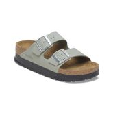 Birkenstock Arizona PAP Flex Platform Nubuk Leather Narrow Fit Grey - Γκρί - Σανδάλια Birkenstock Arizona PAP Flex Platform Nubuk Leather Narrow Fit Grey - Γκρί - Σανδάλια