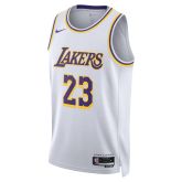 Nike Dri-FIT LeBron James Los Angeles Lakers Association Edition 2022/23 Swingman Jersey White - άσπρο - Φανέλα