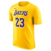 Nike NBA Los Angeles Lakers LeBron James Tee - Κίτρινος - Κοντομάνικο μπλουζάκι