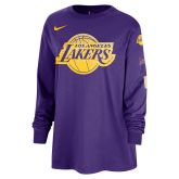 Nike NBA Los Angeles Lakers Essential Wmns Tee - Μωβ - Κοντομάνικο μπλουζάκι