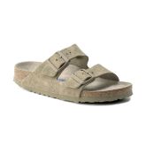 Birkenstock Arizona Soft Footbed Suede Leather Narrow Fit Grey 1019088 - Γκρί - Σανδάλια Birkenstock Arizona Soft Footbed Suede Leather Narrow Fit Grey 1019088 - Γκρί - Σανδάλια
