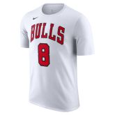 Nike NBA Chicago Bulls Tee - άσπρο - Κοντομάνικο μπλουζάκι