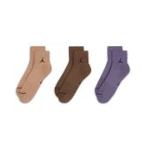 Jordan Everyday Ankle Socks 3-Pack Multi-Color - Πολύχρωμο - Κάλτσες