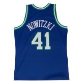 Mitchell & Ness Dirk Nowitzki 1998-99 Dallas Mavericks Swingman Jersey  - Μπλε - Φανέλα