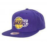 Mitchell & Ness Team Ground 2.0 Snapback Los Angeles Lakers - Μωβ - Καπάκι