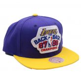 Mitchell & Ness NBA Los Angeles Lakers B2B Snapback HWC - Μωβ - Καπάκι