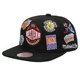 Mitchell & Ness All Star Western Conference Deadstock Hwc Snapback - Μαύρος - Καπάκι
