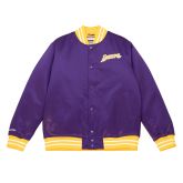 Mitchell & Ness LA Lakers Heavyweight Satin Jacket Purple - Μωβ - Σακάκι