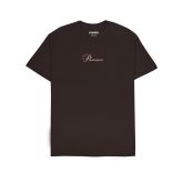 Pleasures Stack Tee Brown - καφέ - Κοντομάνικο μπλουζάκι