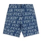 Rip N Dip Fuckin Fuck Denim Shorts - Μπλε - Σορτς