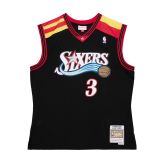 Mitchell & Ness NBA Philadelphia 76ers Allen Iverson Alternate Spain Jersey - Μαύρος - Φανέλα