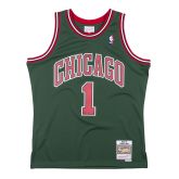 Mitchell & Ness NBA Chicago Bulls Derick Rose  Swingman Jersey - Πράσινος - Φανέλα