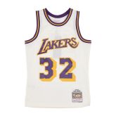 Mitchell & Ness NBA La Lakers Magic Johnson Off White Team Color Swingman Jersey - άσπρο - Φανέλα