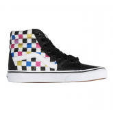 Vans Sk8-Hi "Glitter Checkerboard" - άσπρο - Παπούτσια