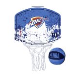 Wilson NBA Team Mini Hoop Oklahoma City Thunder - Μπλε - αξεσουάρ