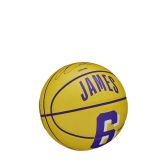 Wilson NBA Player Icon Mini Basketball LeBron James Size 3 - Κίτρινος - Μπάλα