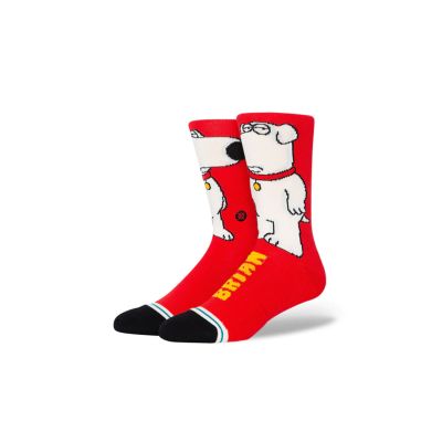 Stance The Dog Crew Sock - το κόκκινο - Κάλτσες