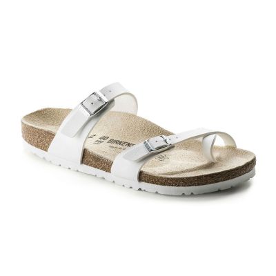 Birkenstock Mayari Birko-Flor Narrow Fit White 71053 - άσπρο - Σανδάλια Birkenstock Mayari Birko-Flor Narrow Fit White 71053 - άσπρο - Σανδάλια