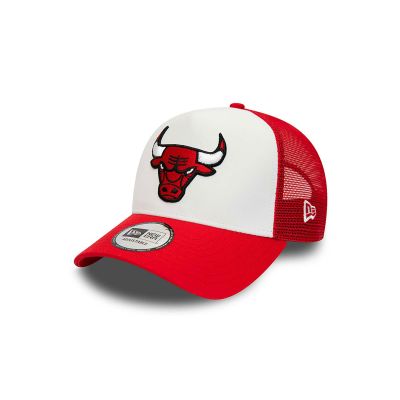 New Era Chicago Bulls Team Colour Red A-Frame Trucker Cap - το κόκκινο - Καπάκι