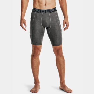 Under Armour HG Armour Lng Shorts Grey - Γκρί - Σορτς συμπίεσης Under Armour HG Armour Lng Shorts Grey - Γκρί - Σορτς συμπίεσης