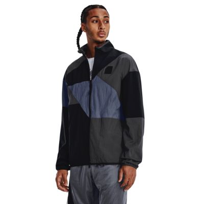 Under Armour Curry FZ Woven Jacket Black - Μαύρος - Σακάκι
