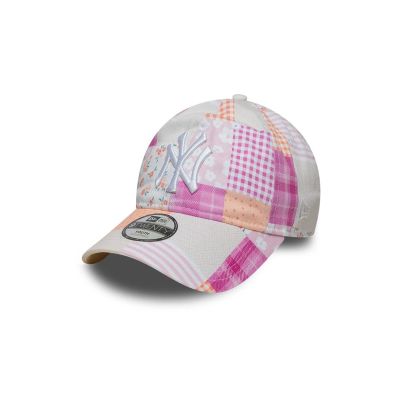 New Era 920 Youth New York Yankees MLB Patchwork Pastel Adjustable Cap - το κόκκινο - Καπάκι New Era 920 Youth New York Yankees MLB Patchwork Pastel Adjustable Cap - το κόκκινο - Καπάκι