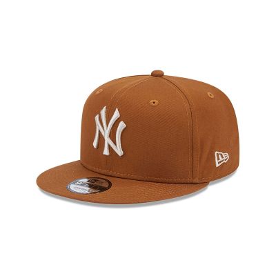 New Era New York Yankees League Essential Brown 9FIFTY Snapback Cap - καφέ - Καπάκι