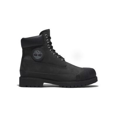 Timberland Premium 6 Inch Rubber-Toe Boots - Μαύρος - Παπούτσια