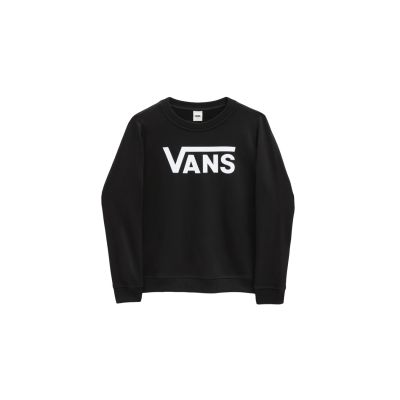Vans Classic V Crew Sweater - Μαύρος - ΦΟΥΤΕΡ με ΚΟΥΚΟΥΛΑ
