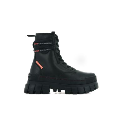 Palladium Revolt Boot Leather - Μαύρος - Παπούτσια