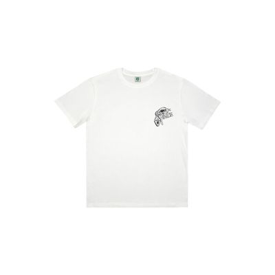The Dudes mothell - άσπρο - Κοντομάνικο μπλουζάκι