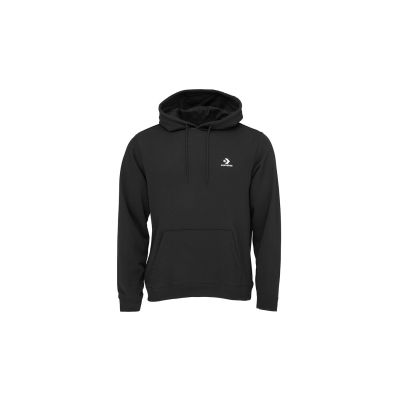 Converse go-to embroidered star chevron hoodie - Μαύρος - ΦΟΥΤΕΡ με ΚΟΥΚΟΥΛΑ