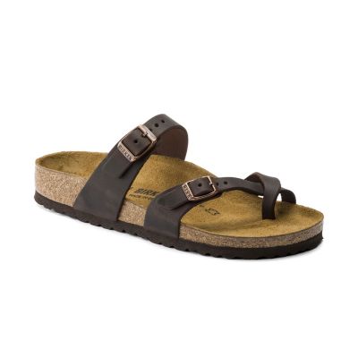 Birkenstock Mayari Oiled Leather Narrow Fit Brown - καφέ - Σανδάλια Birkenstock Mayari Oiled Leather Narrow Fit Brown - καφέ - Σανδάλια