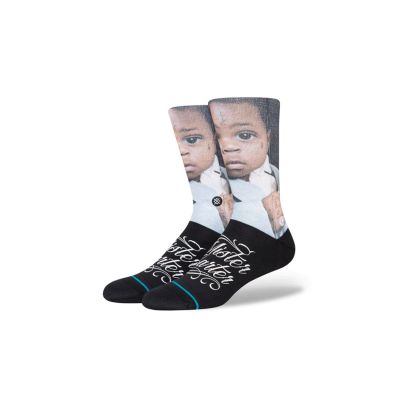 Stance Mister Carter Crew Sock - Μαύρος - Κάλτσες