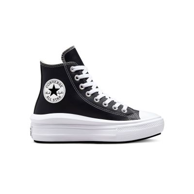 Converse Chuck Taylor All Star Move Platform Leather - Μαύρος - Παπούτσια