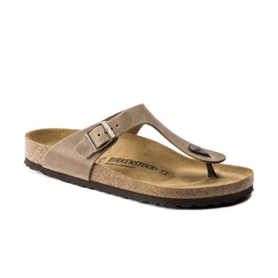 Birkenstock Gizeh NU Oiled Tabacco Brown Narrow Fit - καφέ - Σανδάλια Birkenstock Gizeh NU Oiled Tabacco Brown Narrow Fit - καφέ - Σανδάλια