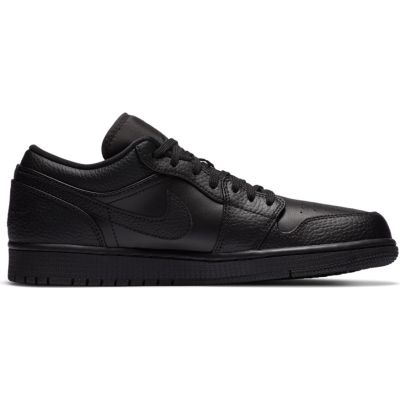 Air Jordan 1 Low "Triple Black" - Μαύρος - Παπούτσια
