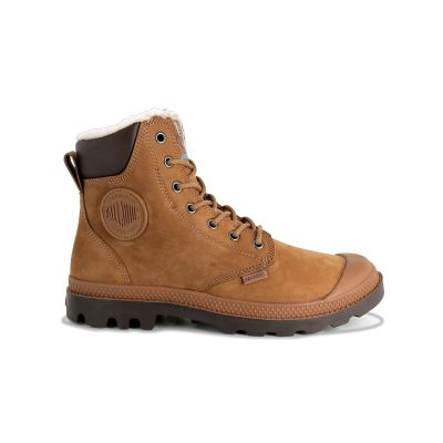Palladium Pampa Sport Cuff Waterproof Shearling - καφέ - Παπούτσια Palladium Pampa Sport Cuff Waterproof Shearling - καφέ - Παπούτσια