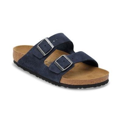 Birkenstock Arizona Suede Leather Regular Fit Blue - Μπλε - Σανδάλια Birkenstock Arizona Suede Leather Regular Fit Blue - Μπλε - Σανδάλια