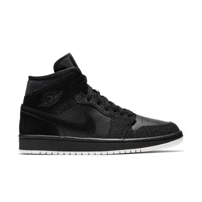 Air Jordan 1 Mid Women's Shoes Black - Μαύρος - Παπούτσια Air Jordan 1 Mid Women's Shoes Black - Μαύρος - Παπούτσια