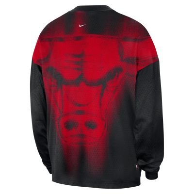 Nike Chicago Bulls Standard Issue Men's Dri-FIT Long-Sleeve Basketball Top Black - Μαύρος - ΦΟΥΤΕΡ με ΚΟΥΚΟΥΛΑ Nike Chicago Bulls Standard Issue Men's Dri-FIT Long-Sleeve Basketball Top Black - Μαύρος - ΦΟΥΤΕΡ με ΚΟΥΚΟΥΛΑ