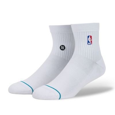 Stance Logoman ST QTR White Socks - άσπρο - Κάλτσες