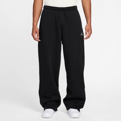 Jordan Brooklyn Fleece Oversized Open-Hem Pants Black - Μαύρος - Παντελόνι Jordan Brooklyn Fleece Oversized Open-Hem Pants Black - Μαύρος - Παντελόνι