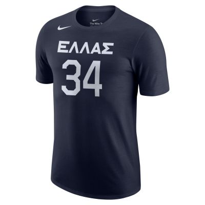 Nike Greece Tee College Navy - Μπλε - Κοντομάνικο μπλουζάκι