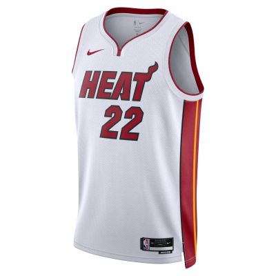 Nike NBA Dri-FIT Miami Heat Association Edition 2022/23 Swingman Jersey - άσπρο - Φανέλα