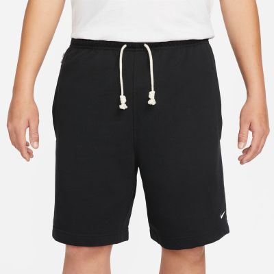 Nike Dri-FIT Standard Issue Fleece 8" Shorts Black - Μαύρος - Σορτς